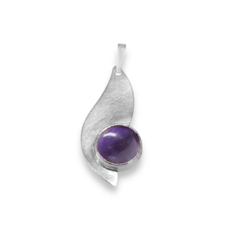 sterling silver and Amethyst pendant